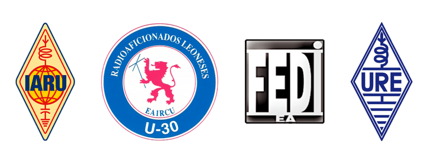 Organizaciones Reguladoras de la radioafición, IARU, Unión de radioaficionados españoles, URE, Asociación U30 Radioaficionados Leoneses.