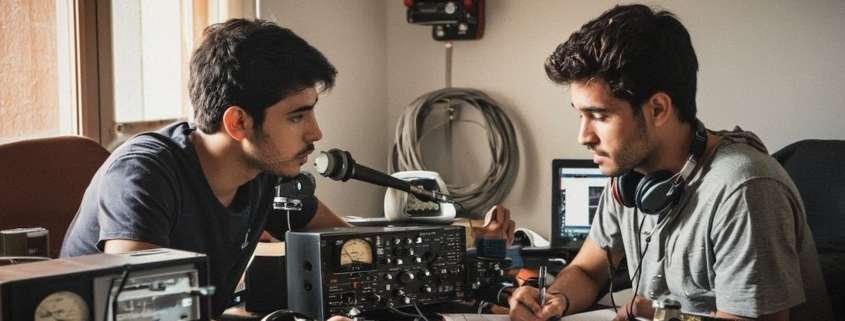 Presentación del curso "Descubre la radioafición de la Radio Club U-30 Radioficionados Leoneses. Asociación de León.