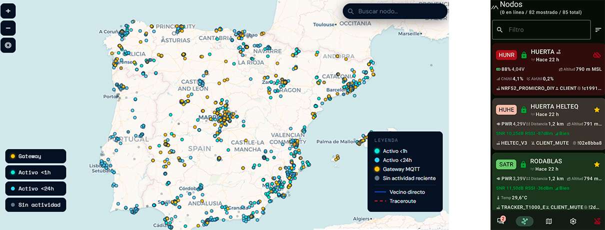 Meshtastic: La Red de Comunicación del Futuro (Sin Internet ni Satélites). Hardware y software, APP Android e IOS, necesario para usar Meshtastic
